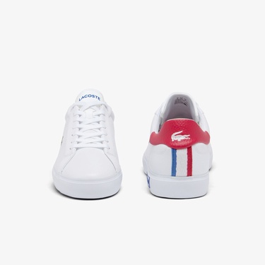  Lacoste Sport Powercourt Erkek Beyaz Sneaker