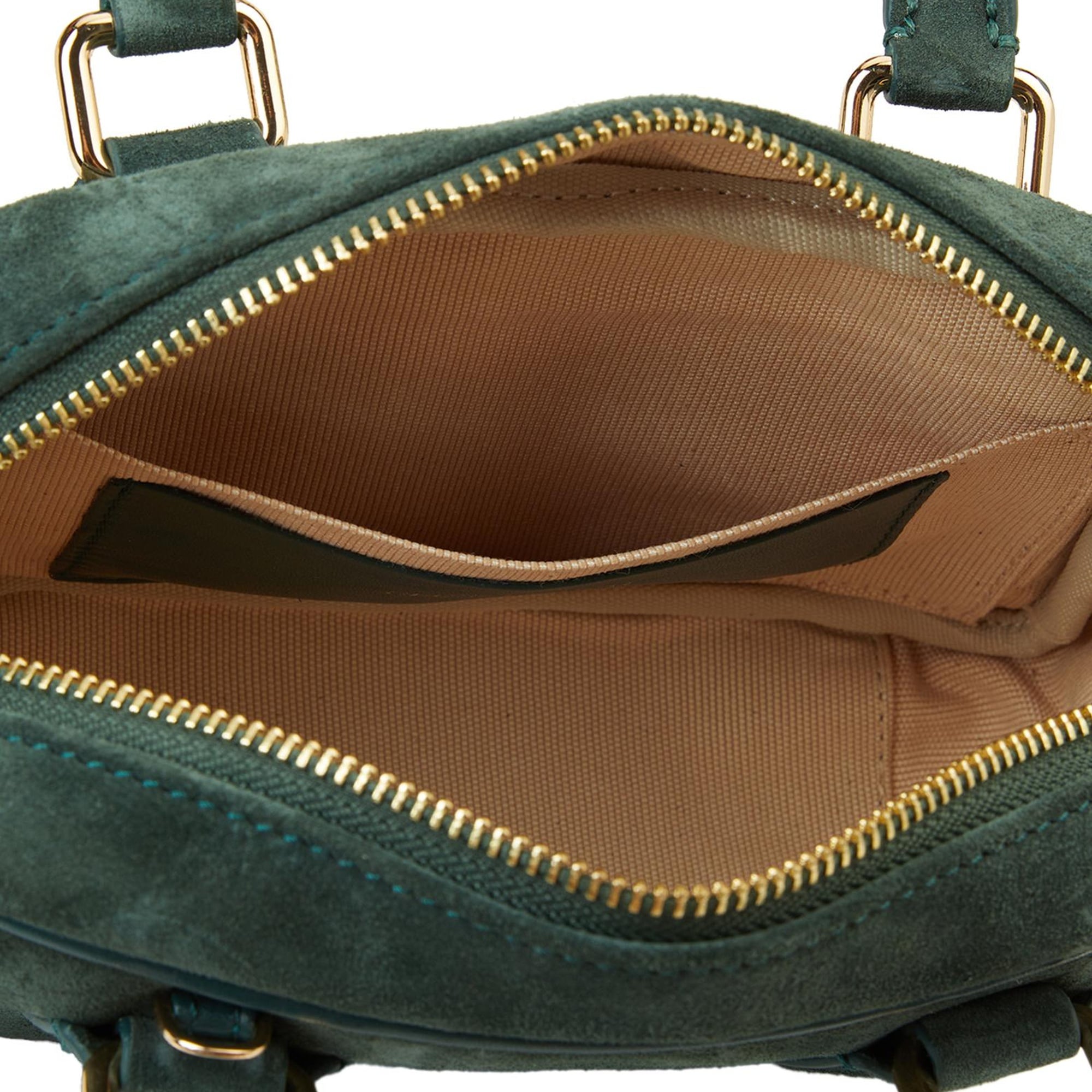 George Hogg Kadın Yeşil Süet Çanta