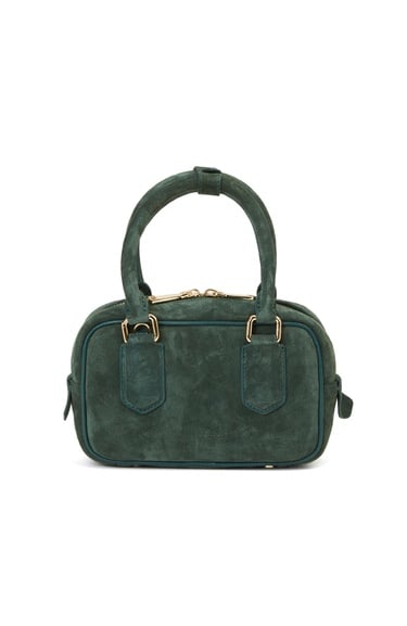  George Hogg Kadın Yeşil Süet Çanta