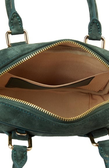  George Hogg Kadın Yeşil Süet Çanta