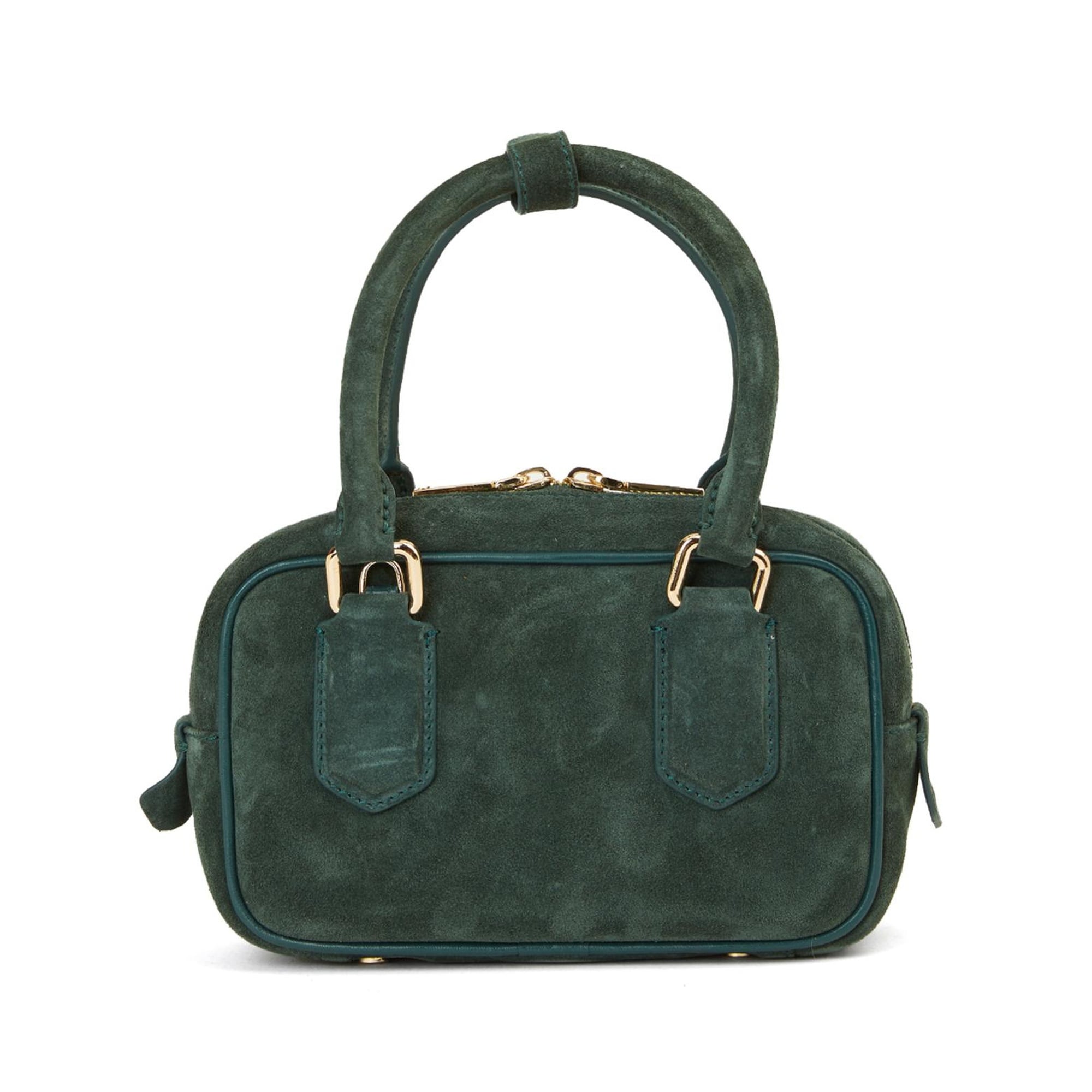 George Hogg Kadın Yeşil Süet Çanta