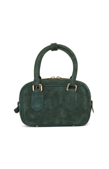 George Hogg Kadın Yeşil Süet Çanta
