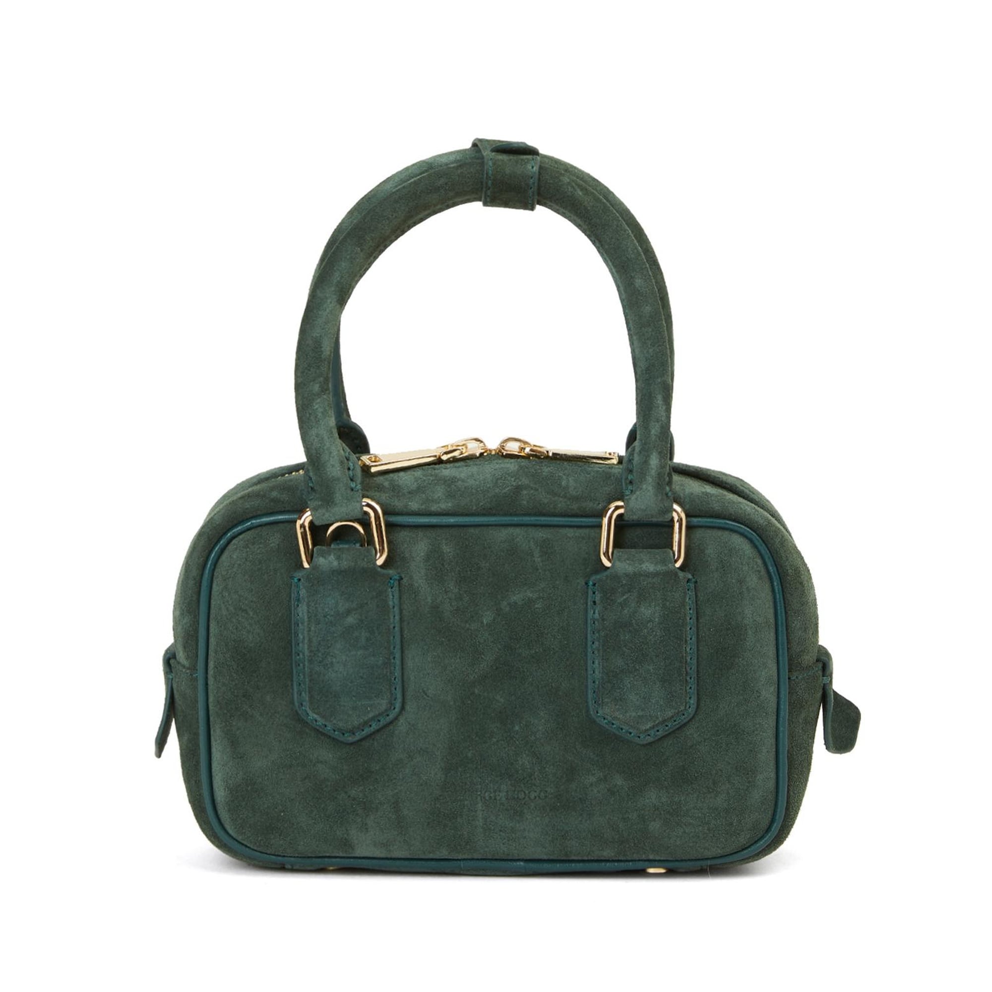 George Hogg Kadın Yeşil Süet Çanta