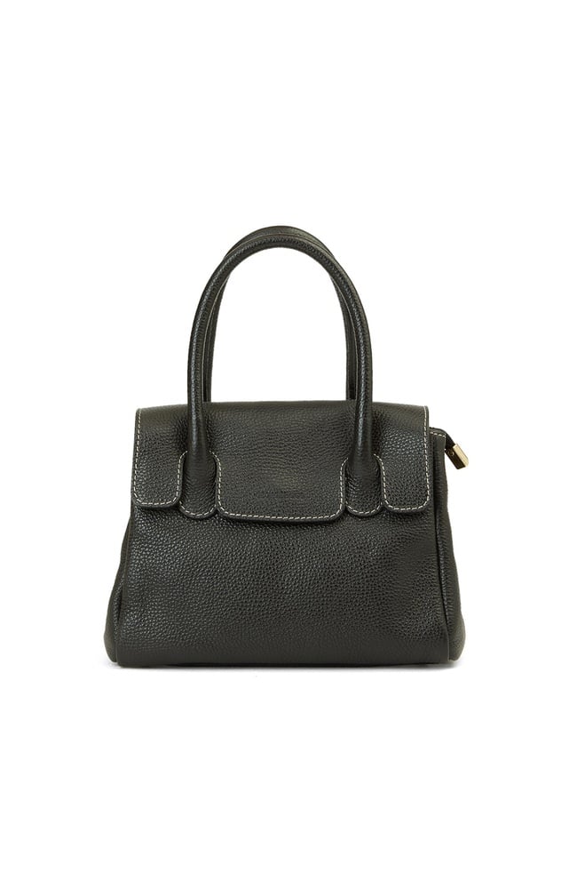  George Hogg Kadın Siyah Deri Çanta