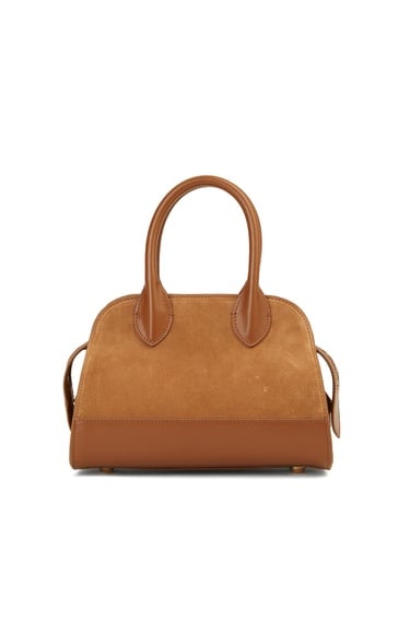  George Hogg Kadın Taba Süet Çanta