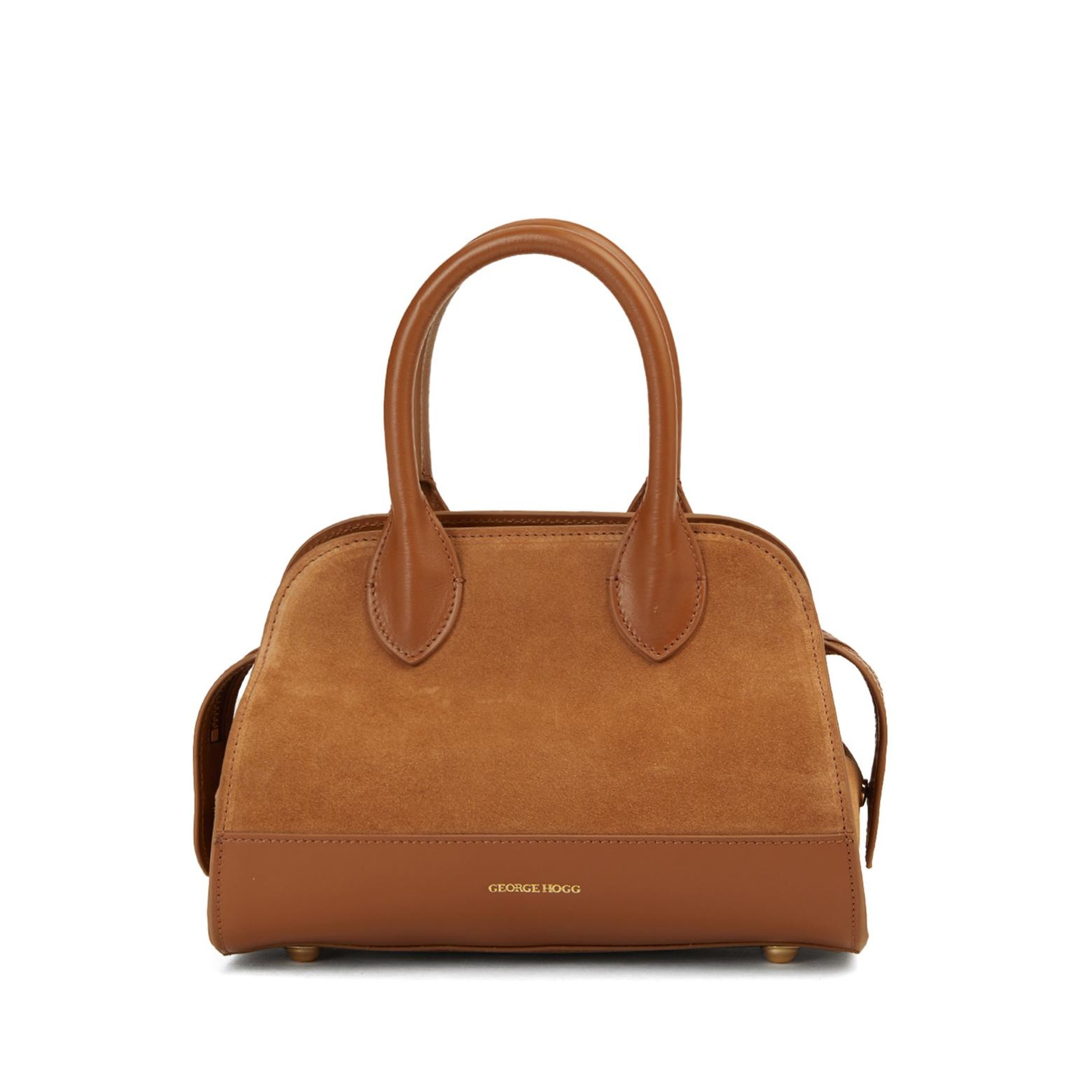 George Hogg Kadın Taba Süet Çanta