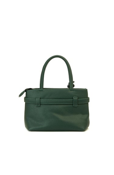  Divarese Kadın Koyu Yeşil Baskılı Küçük Çanta