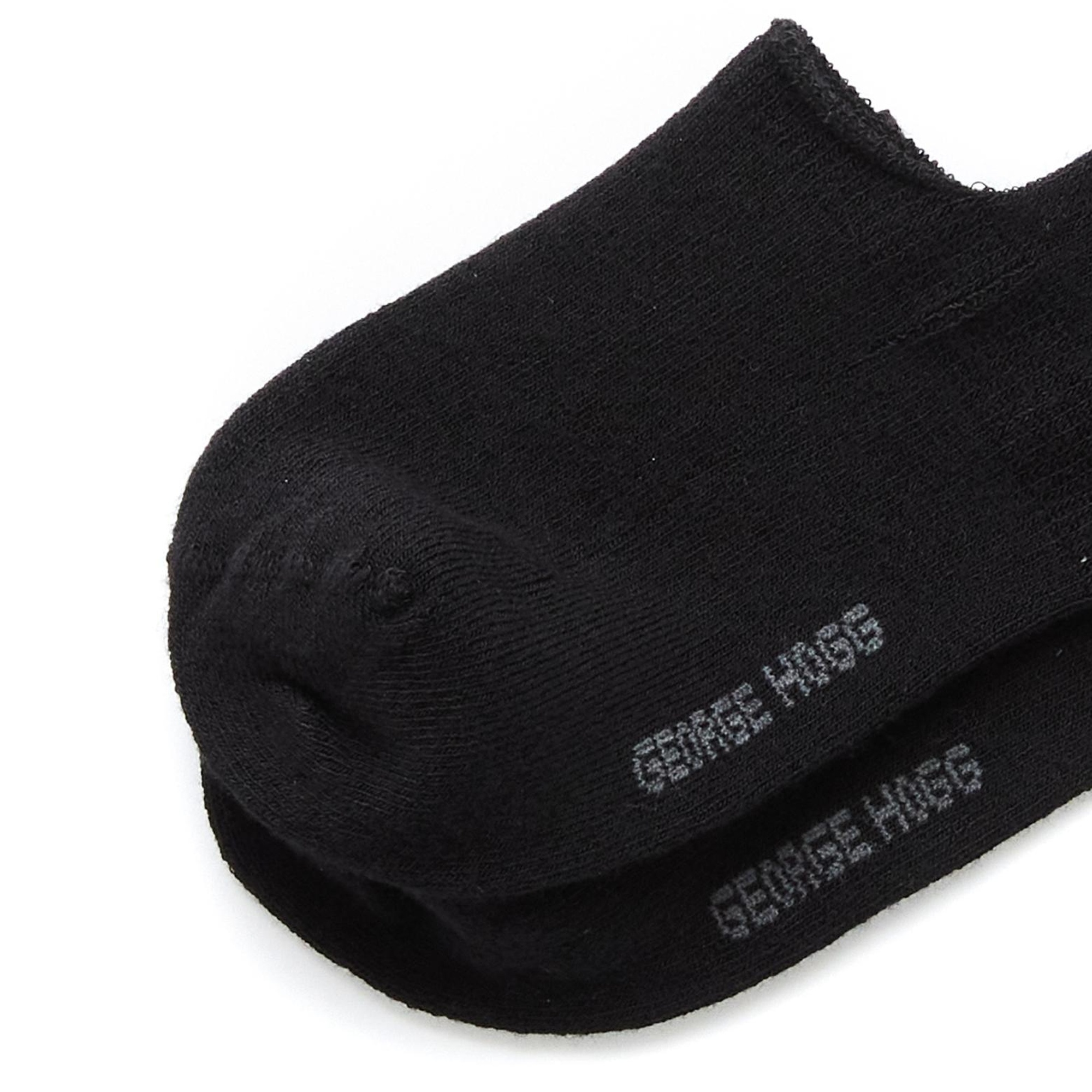 George Hogg Erkek Siyah Lacivert 2li Bambu Çorap Seti