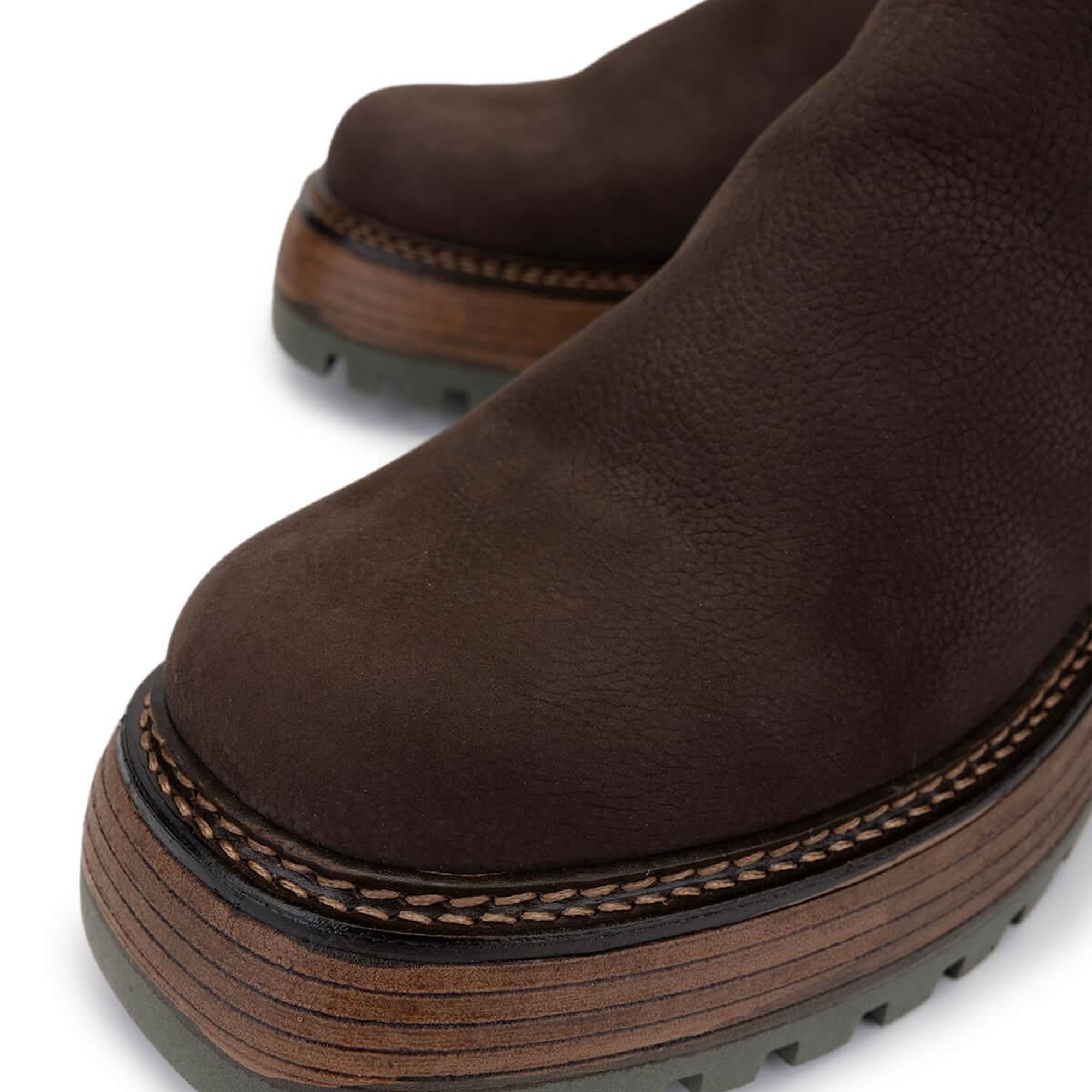 Tamer Tanca Kadın Hakiki Deri Kahverengi Nubuk Casual Bot