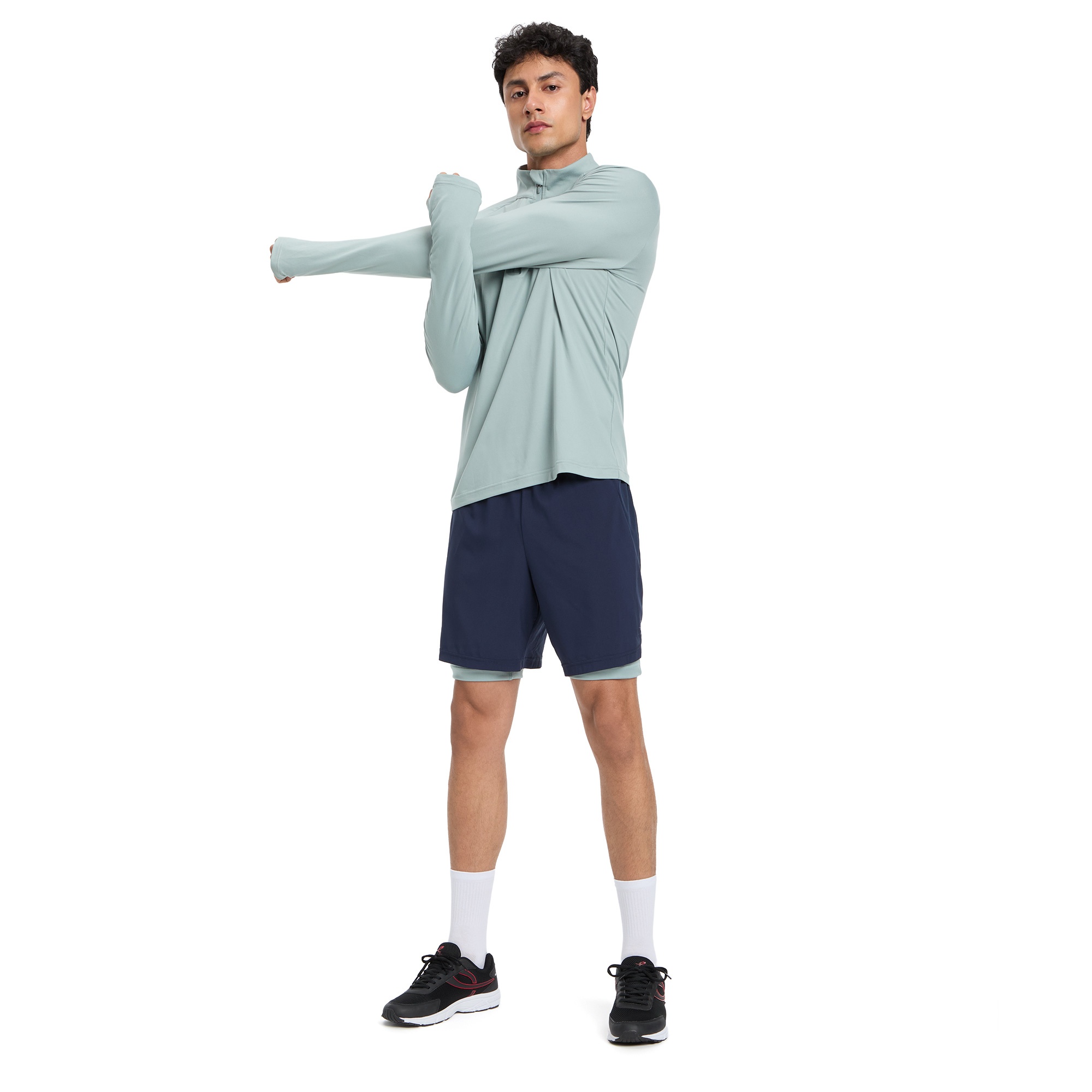 Energetics Cusco Iv Erkek Yeşil Koşu Sweatshirt