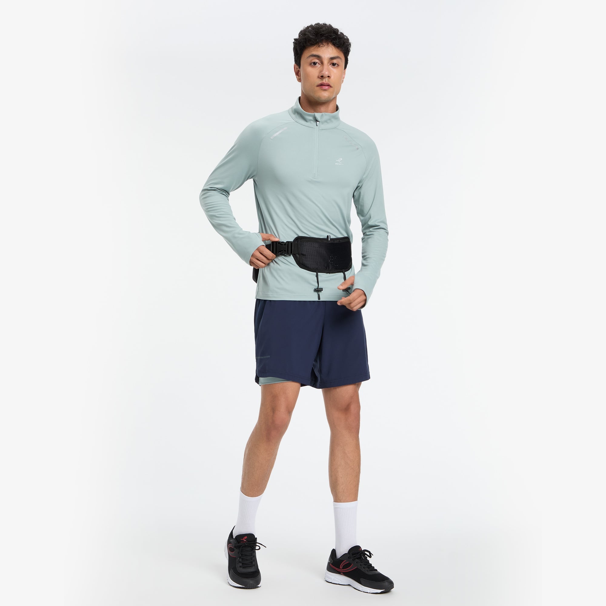 Energetics Cusco Iv Erkek Yeşil Koşu Sweatshirt