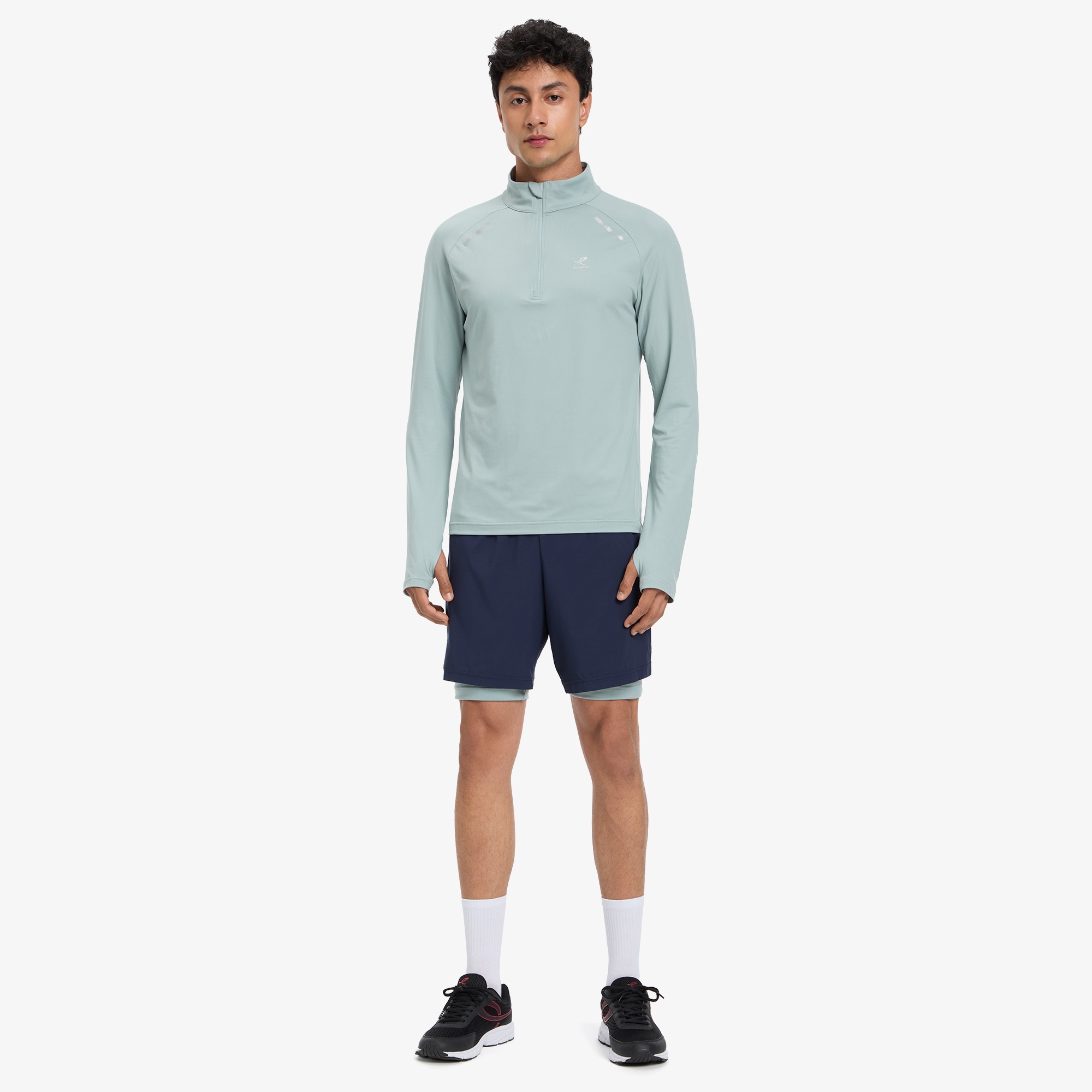 Energetics Cusco Iv Erkek Yeşil Koşu Sweatshirt