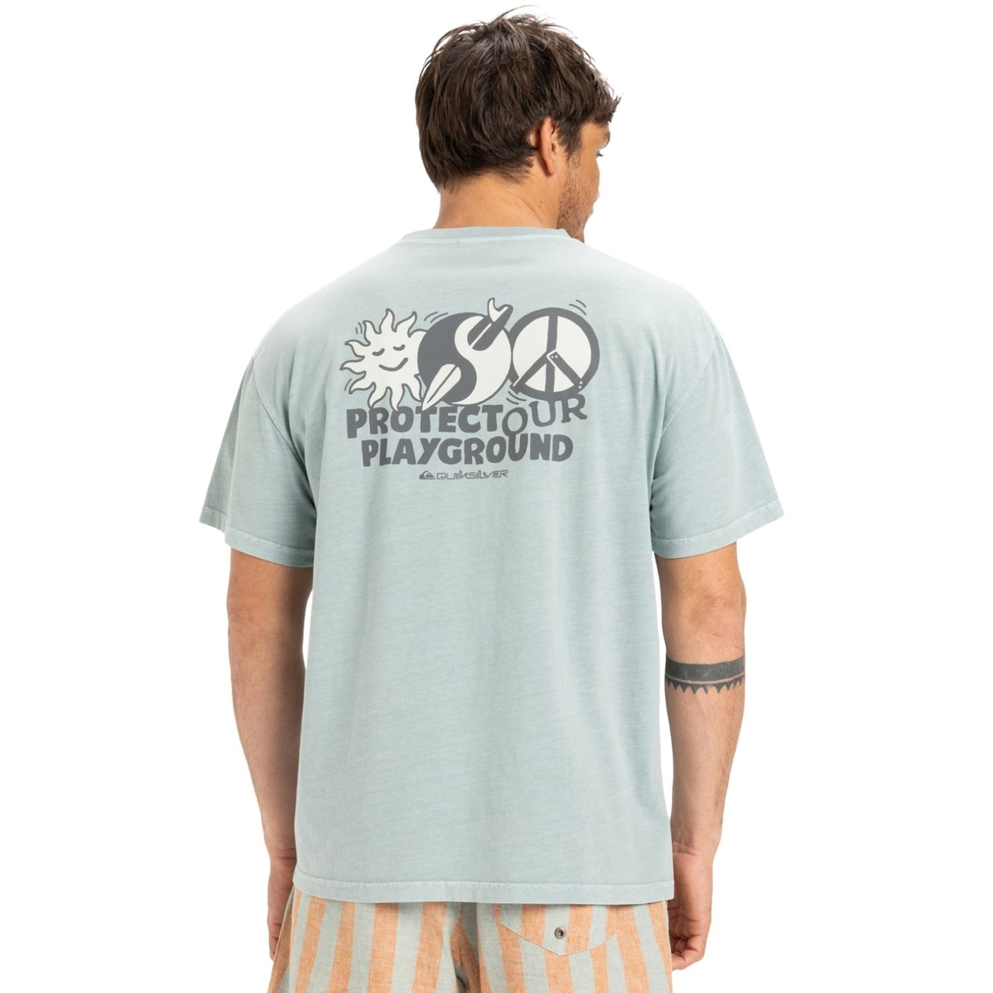 Quiksilver Nd Wake Up World Erkek Tişört