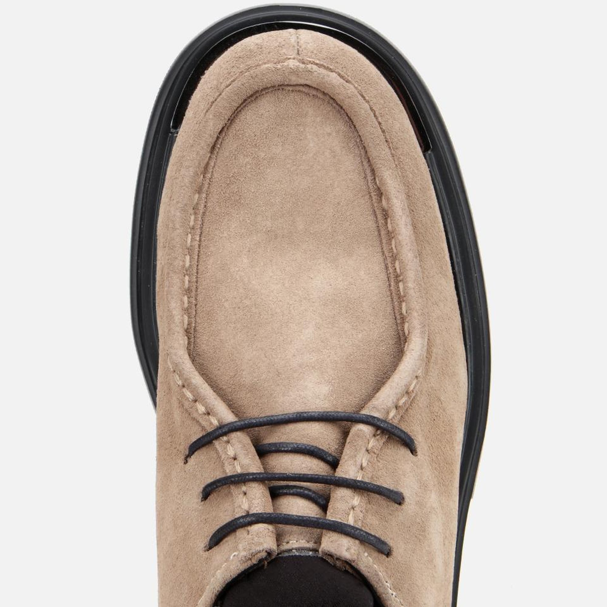 Erkek Süet Deri Vizon Yüksek Topuklu Günlük Ayakkabı