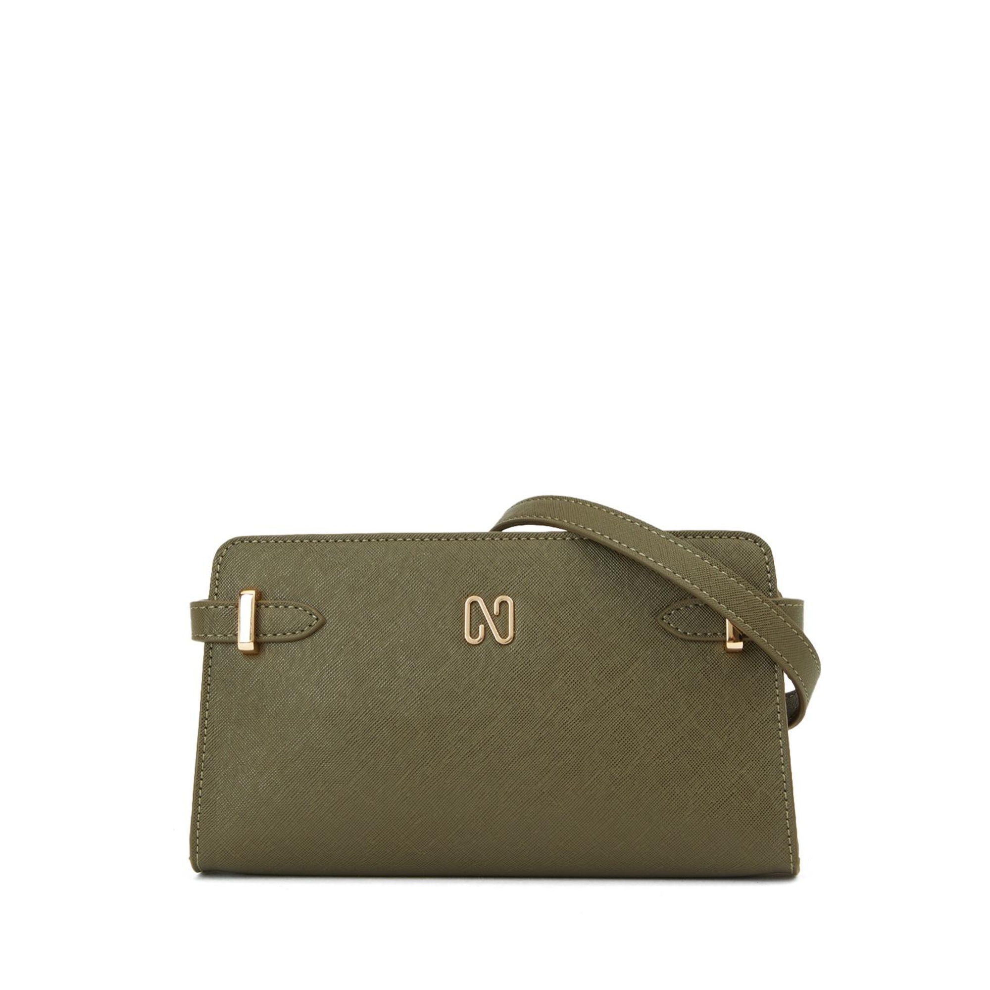 Network Kadın Haki Desenli Çanta