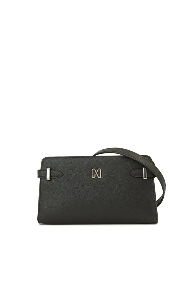  Network Kadın Siyah Desenli Çanta