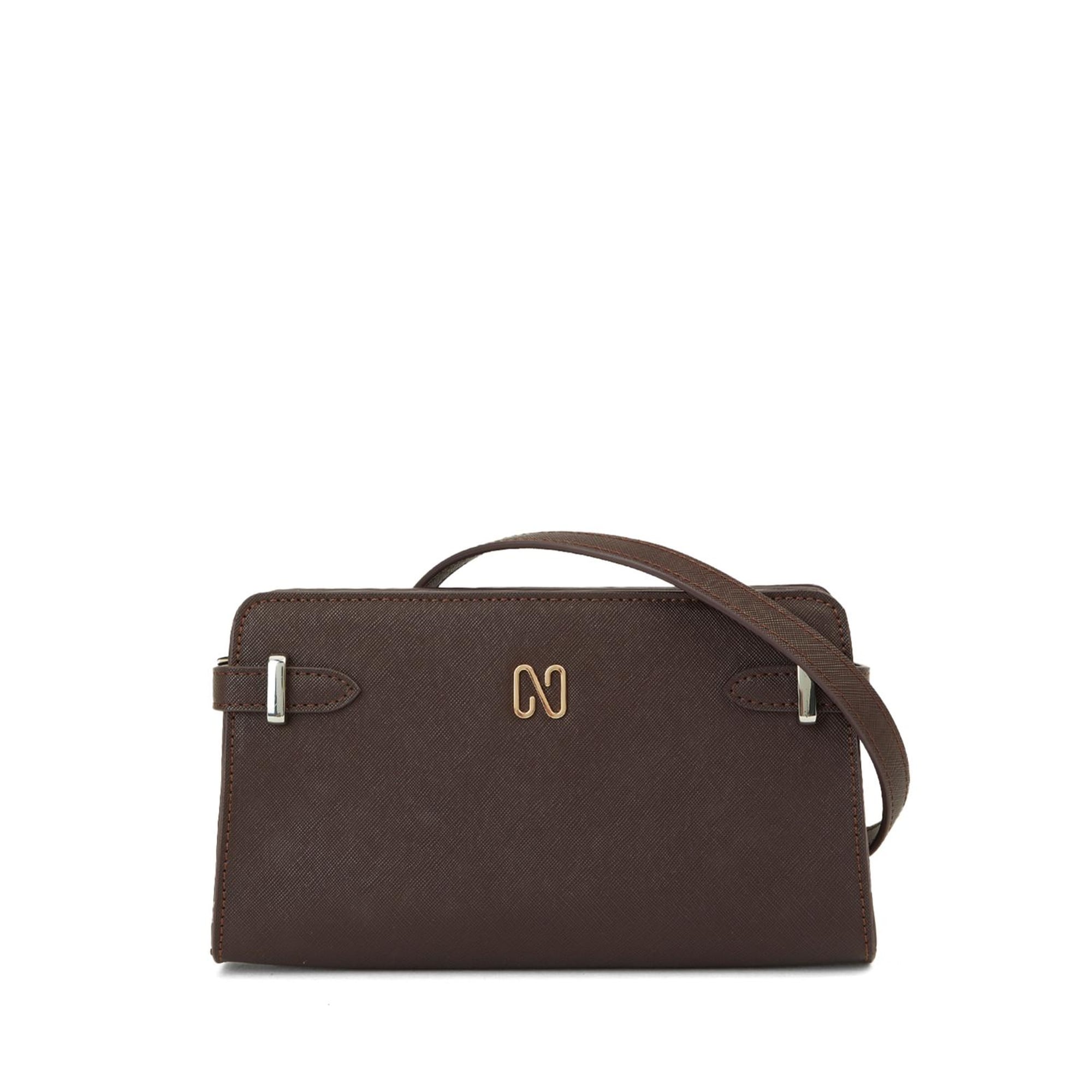 Network Kadın Bordo Desenli Çanta