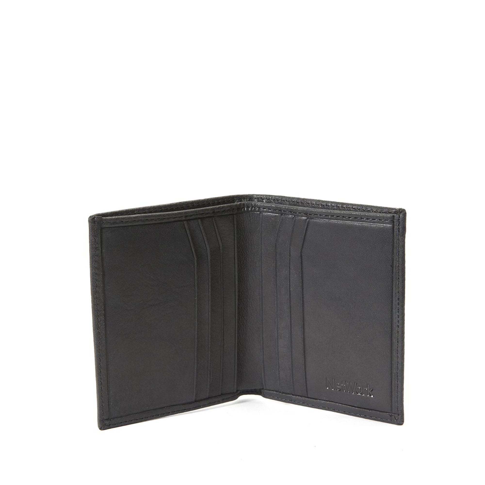 Network Erkek Siyah Deri Cüzdan