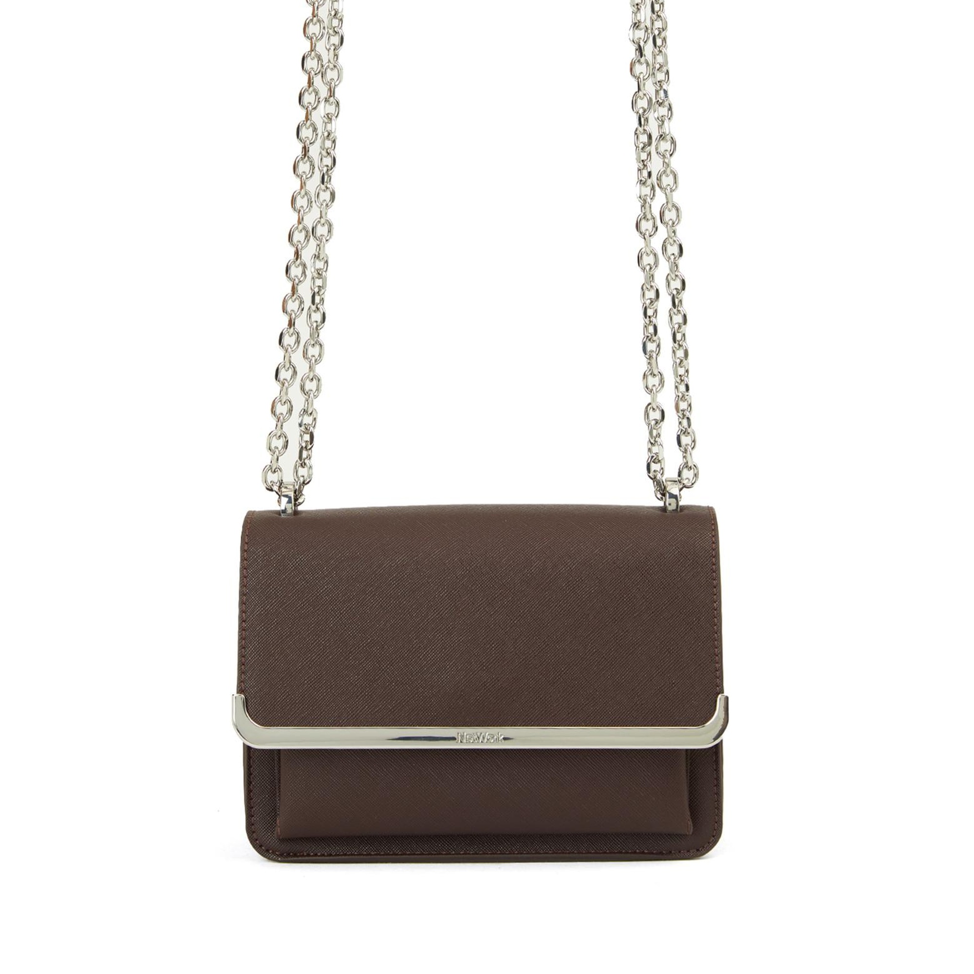 Network Kadın Bordo Desenli Çanta