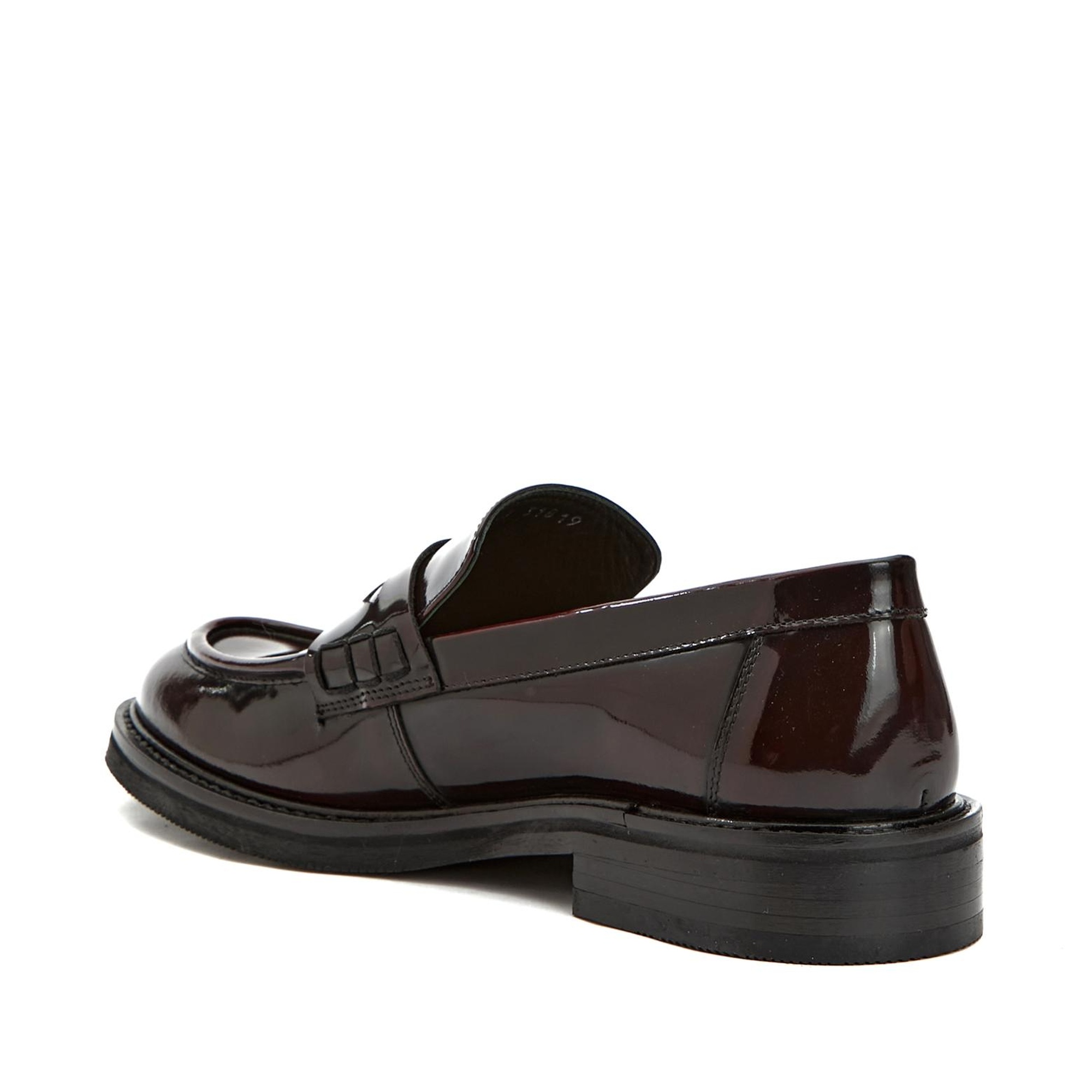 Network Kadın Bordo Açma Deri Loafer