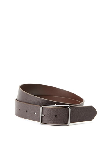  Network Erkek Kahverengi Deri Kemer