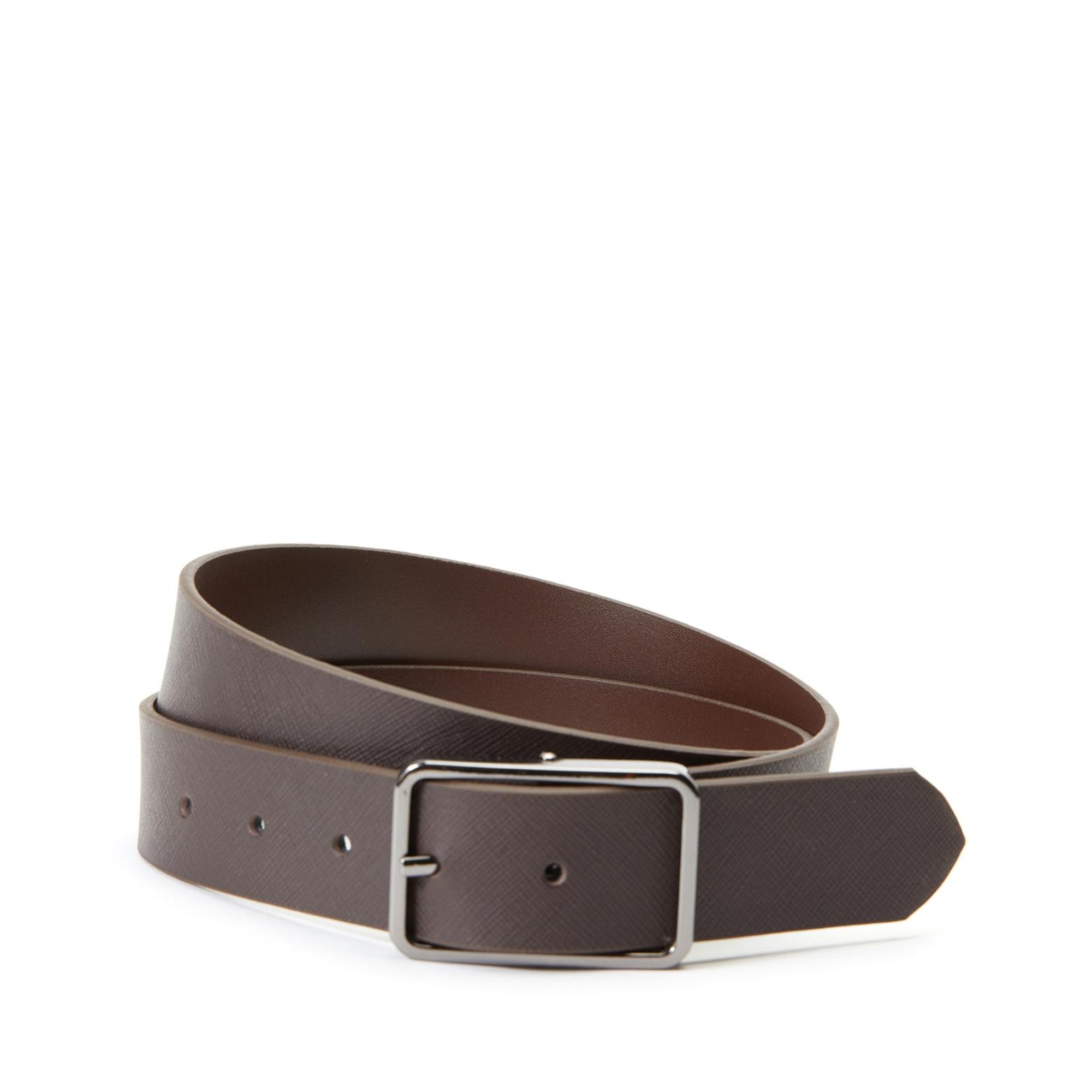 Network Erkek Kahverengi Deri Kemer