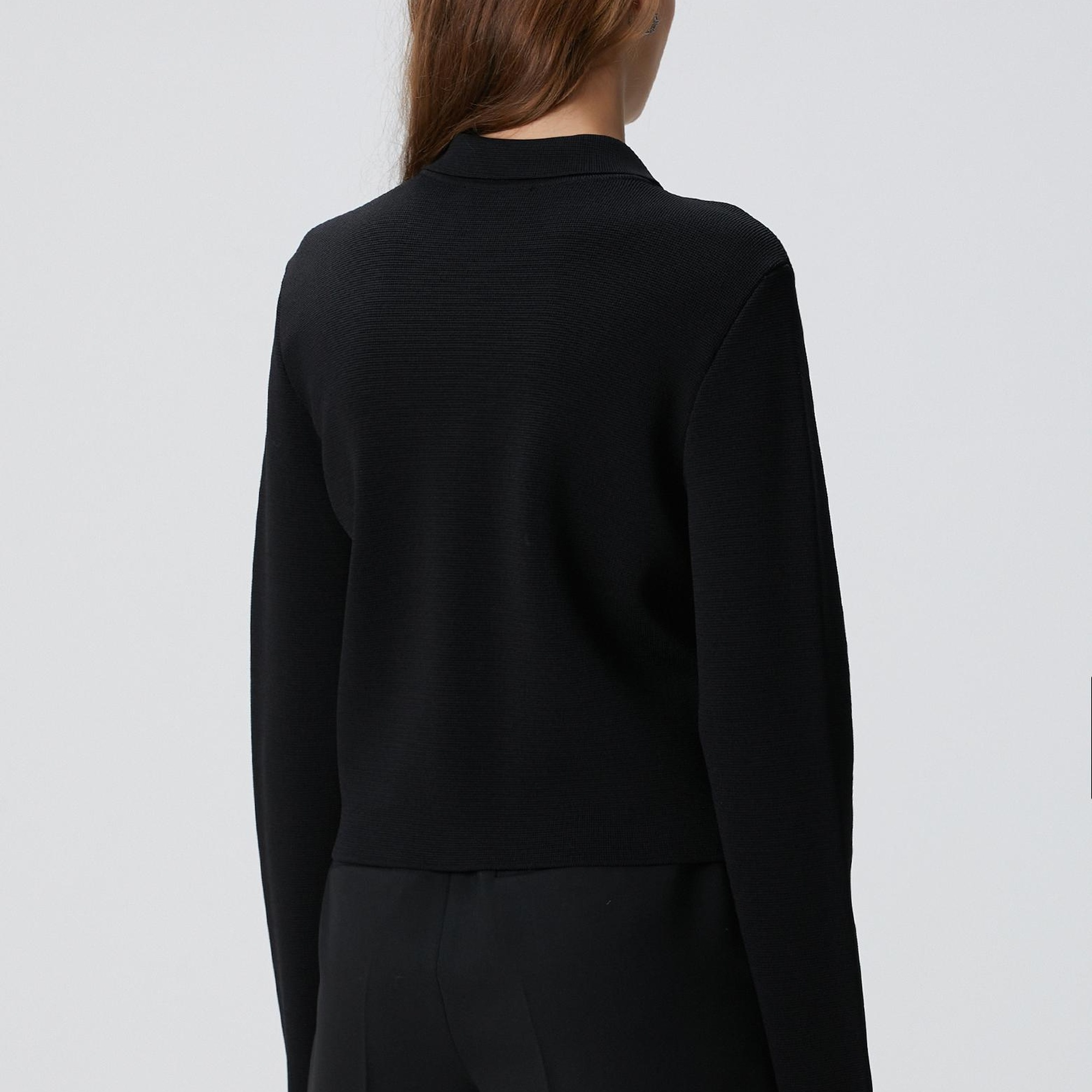 Network Kadın Siyah Triko Ceket