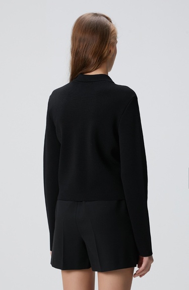  Network Kadın Siyah Triko Ceket