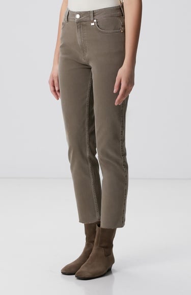  Network Kadın Haki Denim Pantolon
