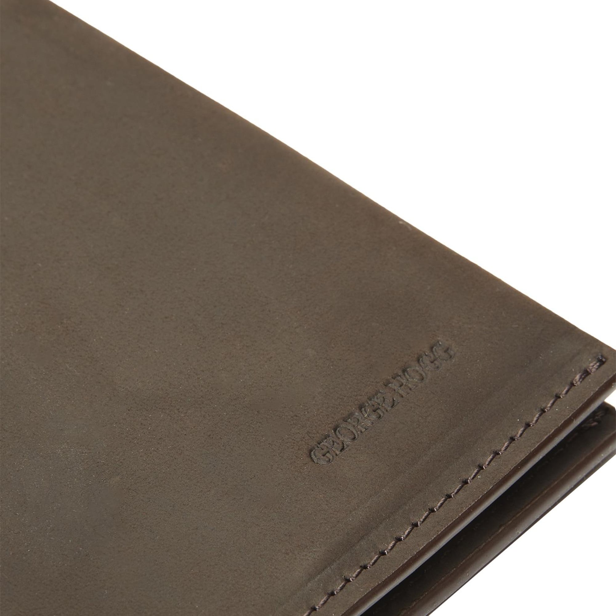 George Hogg Erkek Kahverengi Deri Cüzdan