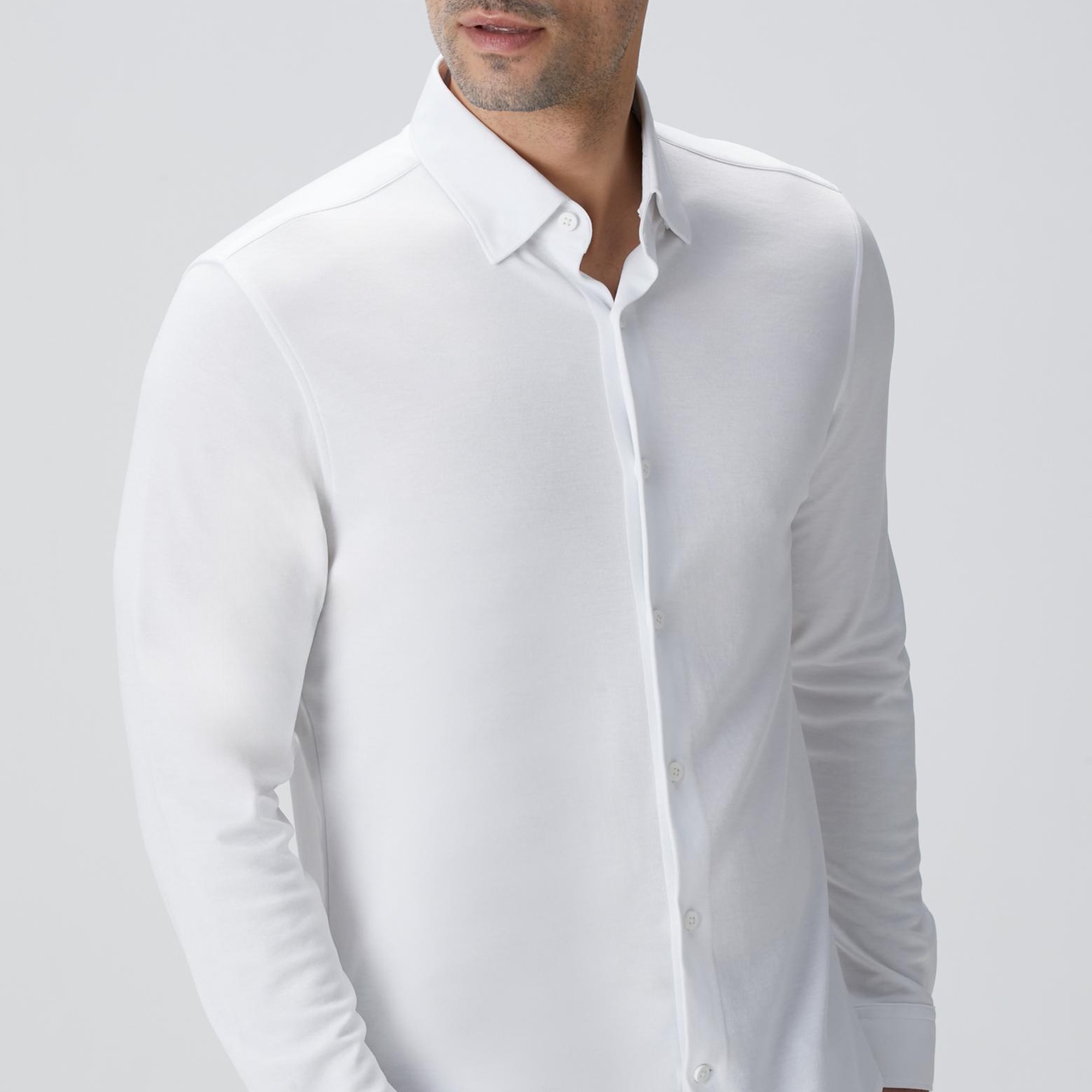 Network Erkek N-Tech Beyaz Gömlek