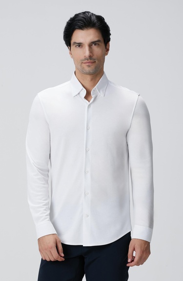  Network Erkek N-Tech Beyaz Gömlek