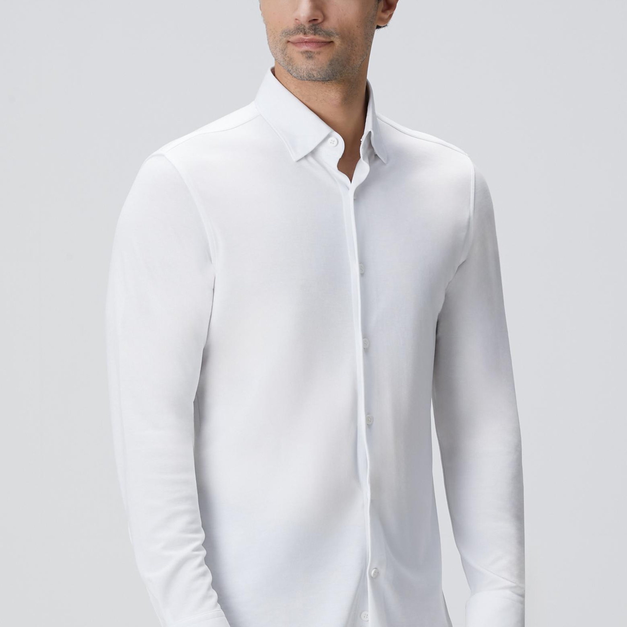 Network Erkek N-Tech Beyaz Gömlek