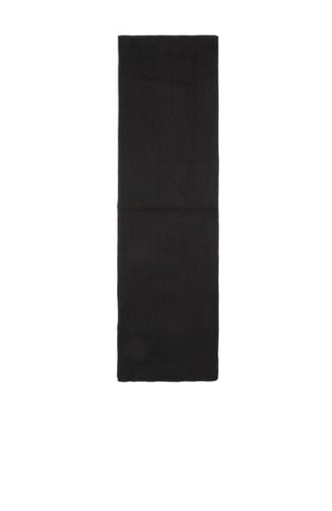  George Hogg Erkek Siyah Örme Atkı