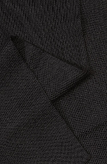  George Hogg Erkek Siyah Örme Atkı