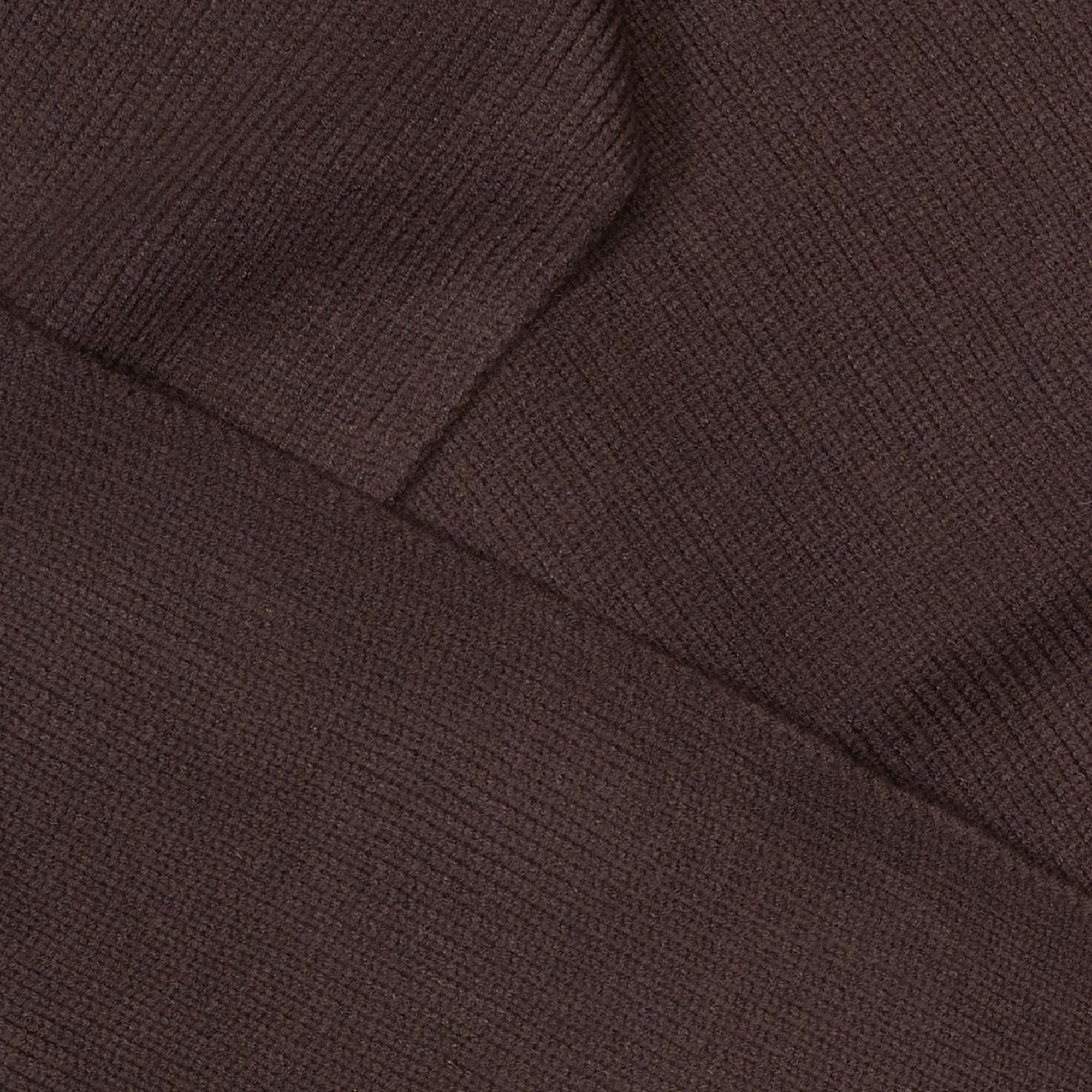 George Hogg Erkek Koyu Kahverengi Örme Atkı