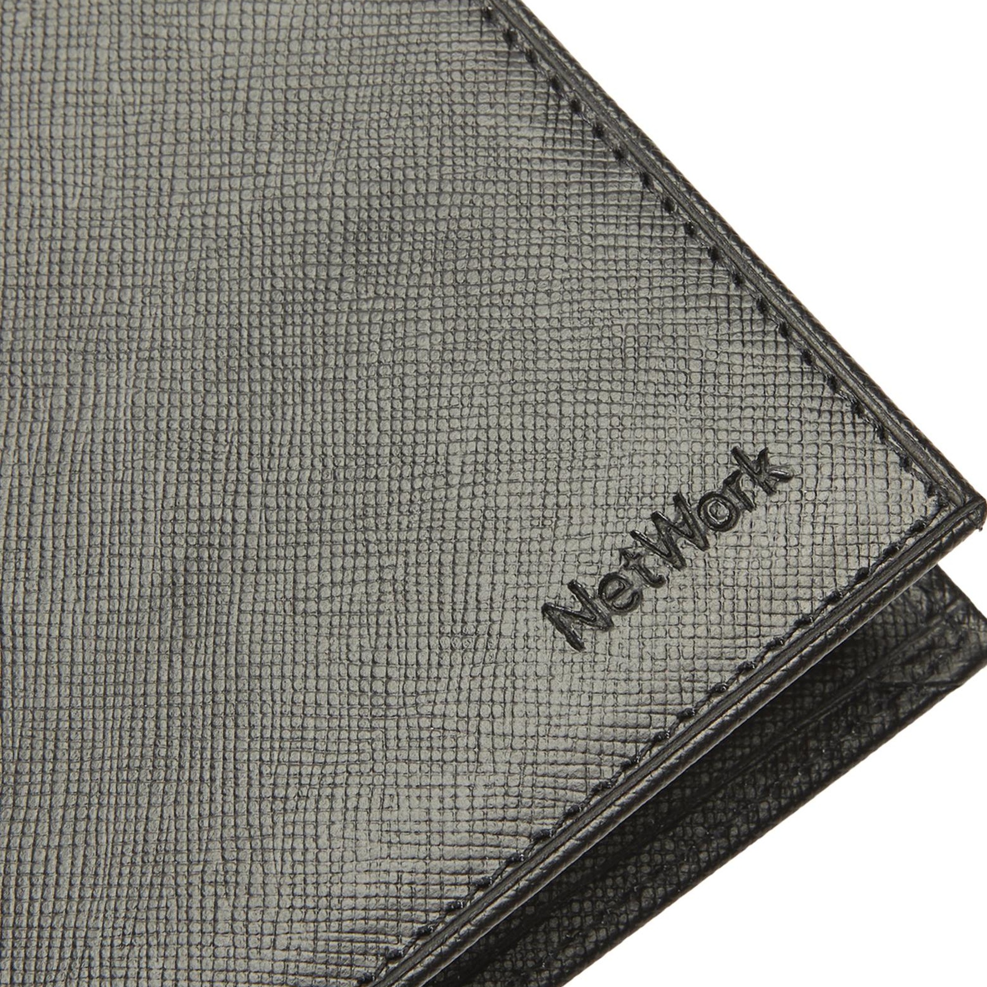 Network Erkek Siyah Deri Cüzdan