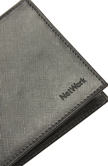  Network Erkek Siyah Deri Cüzdan