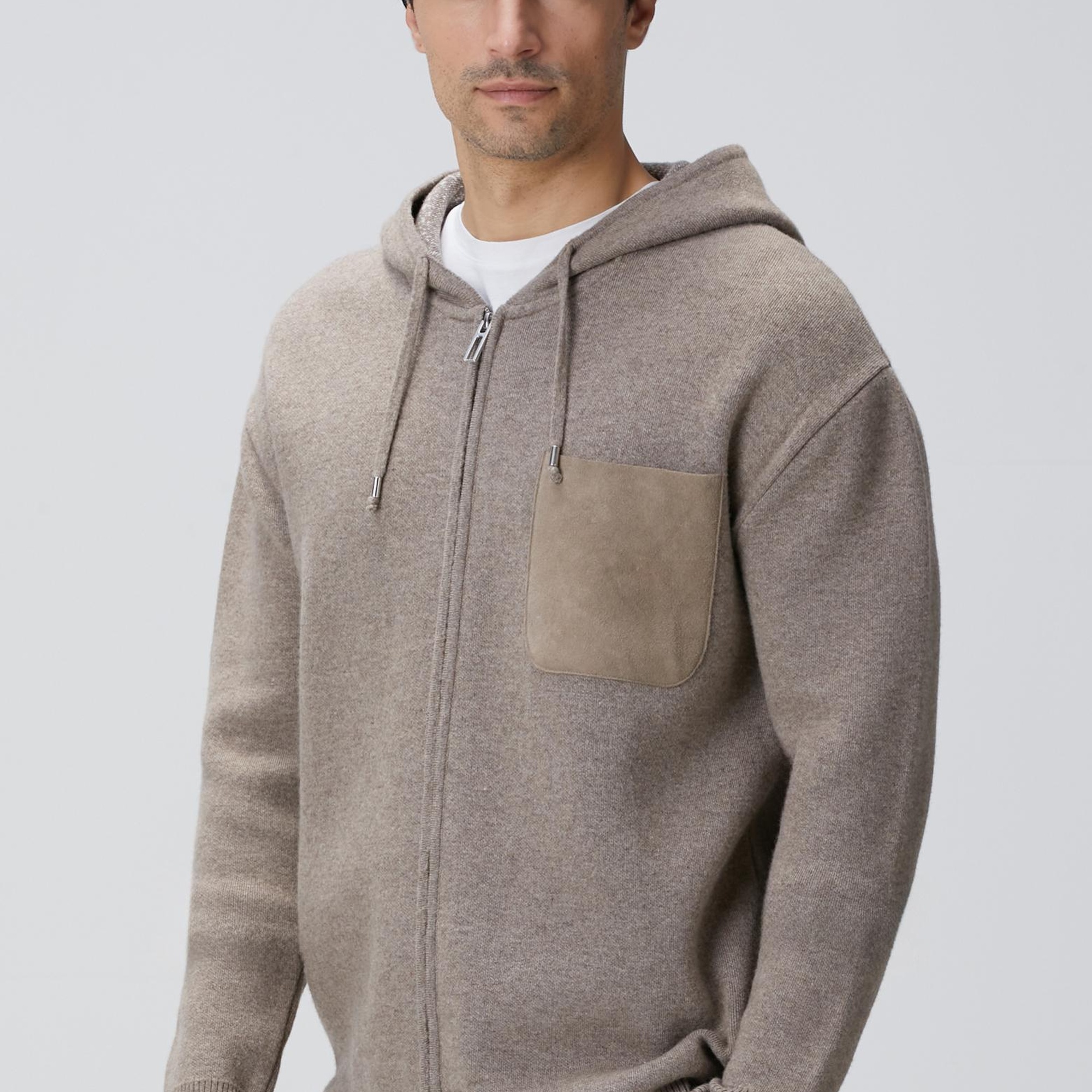 Network Erkek Limited Vizon Degrade Deri Triko Mont