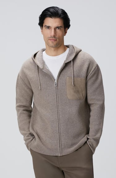  Network Erkek Limited Vizon Degrade Deri Triko Mont