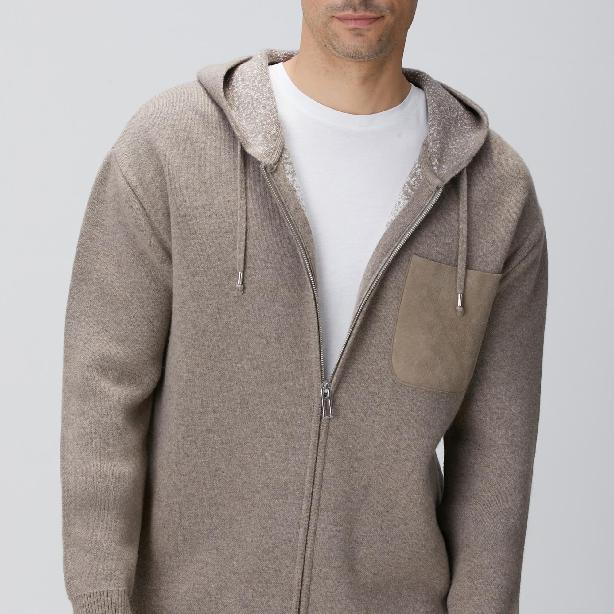 Network Erkek Limited Vizon Degrade Deri Triko Mont