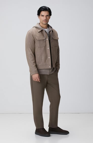  Network Erkek Limited Vizon Degrade Deri Triko Mont