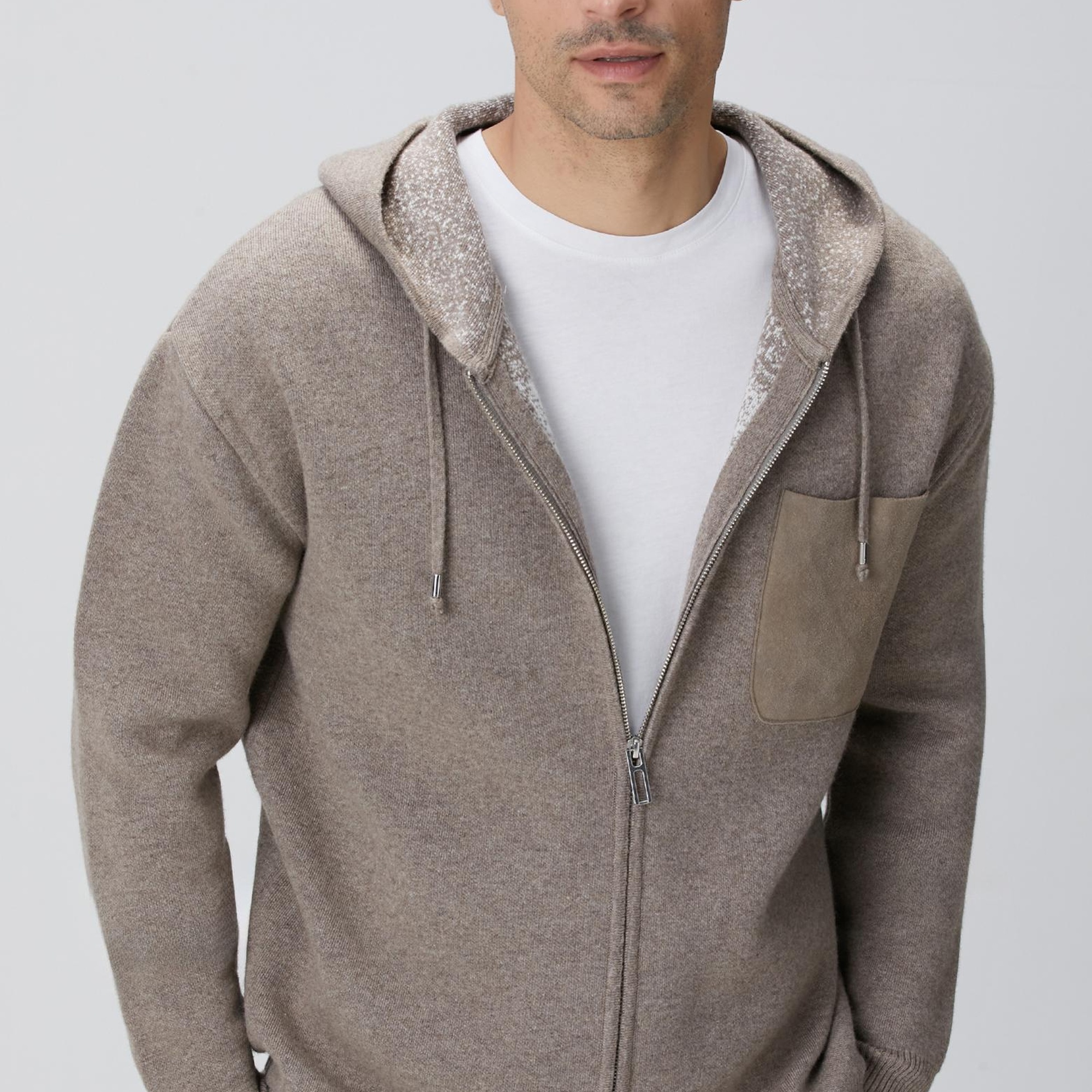 Network Erkek Limited Vizon Degrade Deri Triko Mont