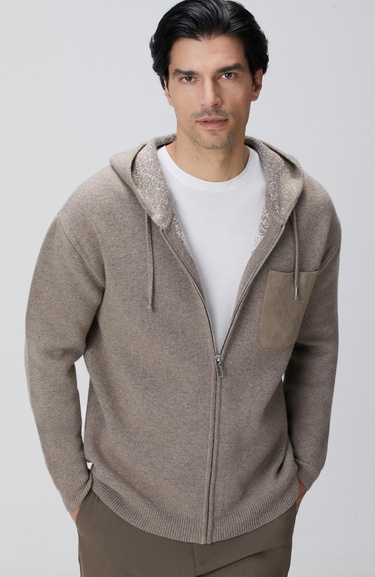  Network Erkek Limited Vizon Degrade Deri Triko Mont