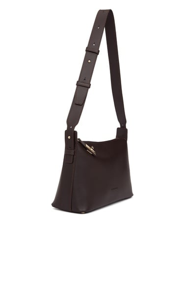  George Hogg Kadın Kahverengi Deri Postacı Çantası