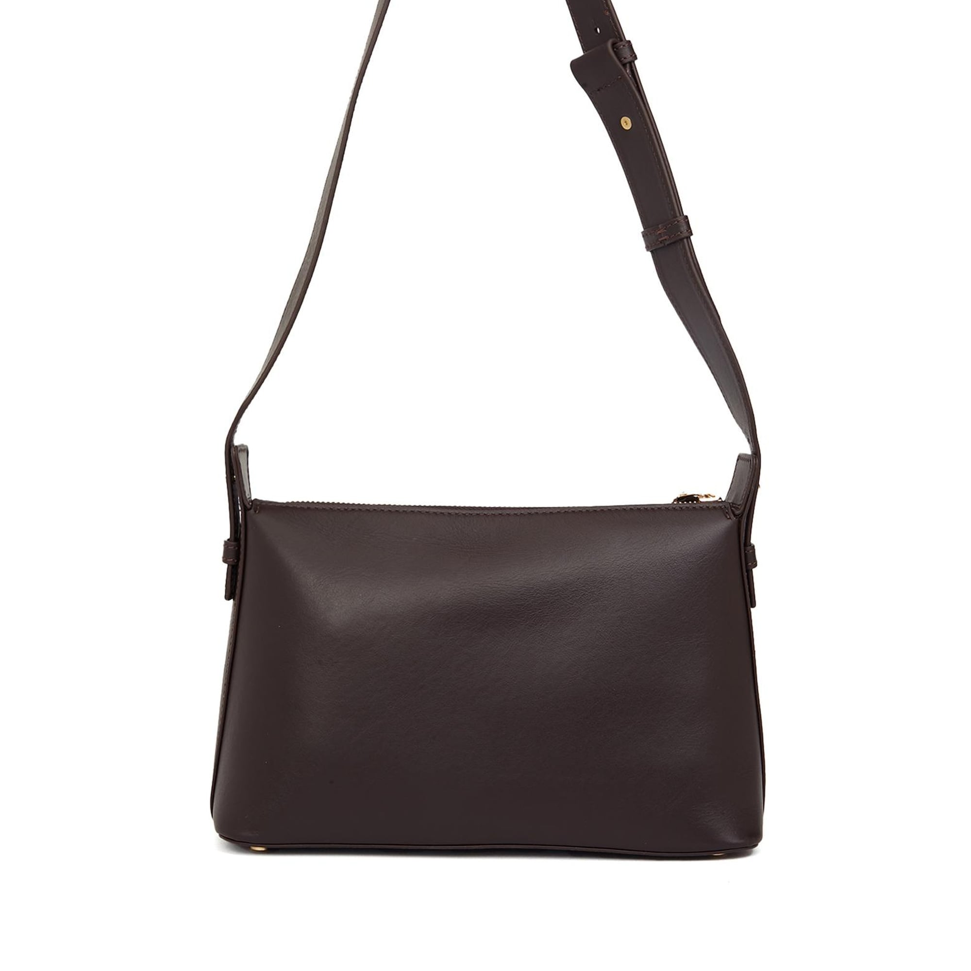 George Hogg Kadın Kahverengi Deri Postacı Çantası