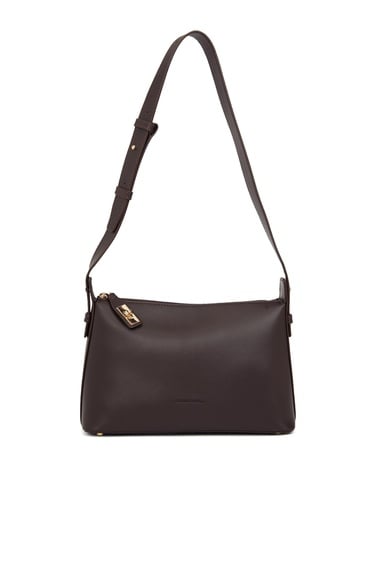  George Hogg Kadın Kahverengi Deri Postacı Çantası