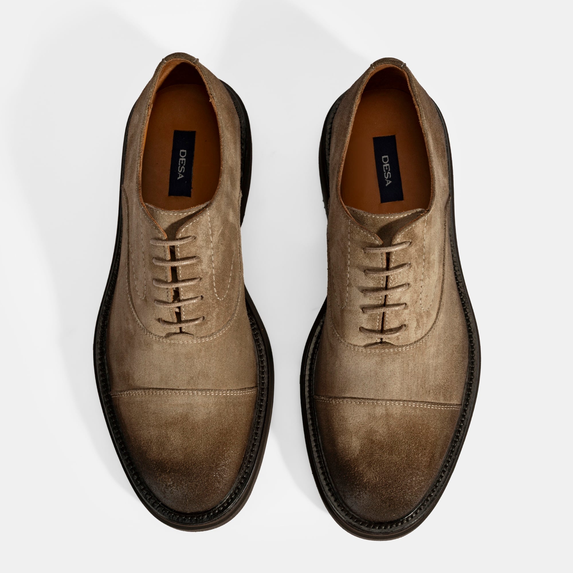 Erkek Vizon Bağcıklı Süet Günlük Ayakkabı