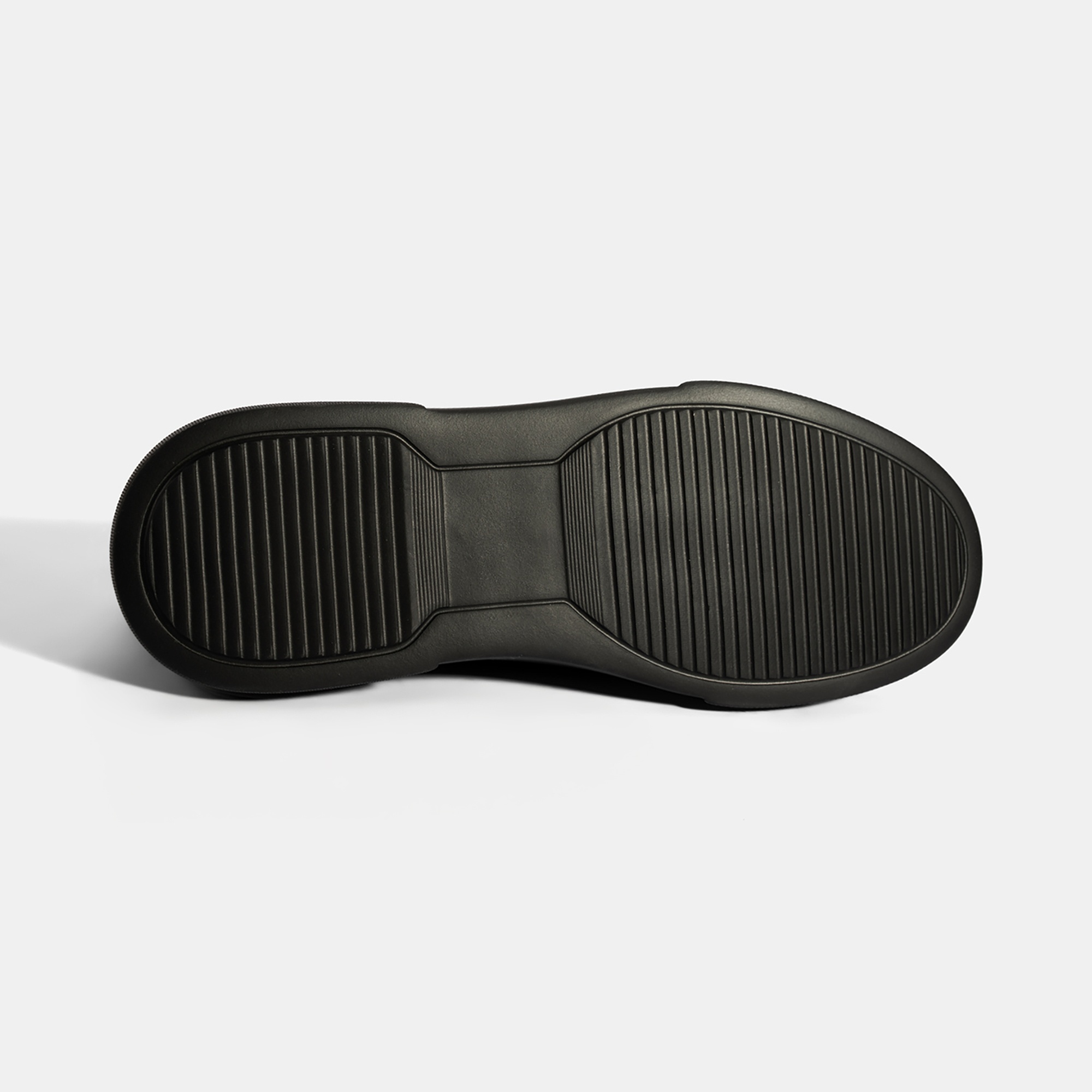 Erkek Siyah Bağcıklı Deri Günlük Ayakkabı