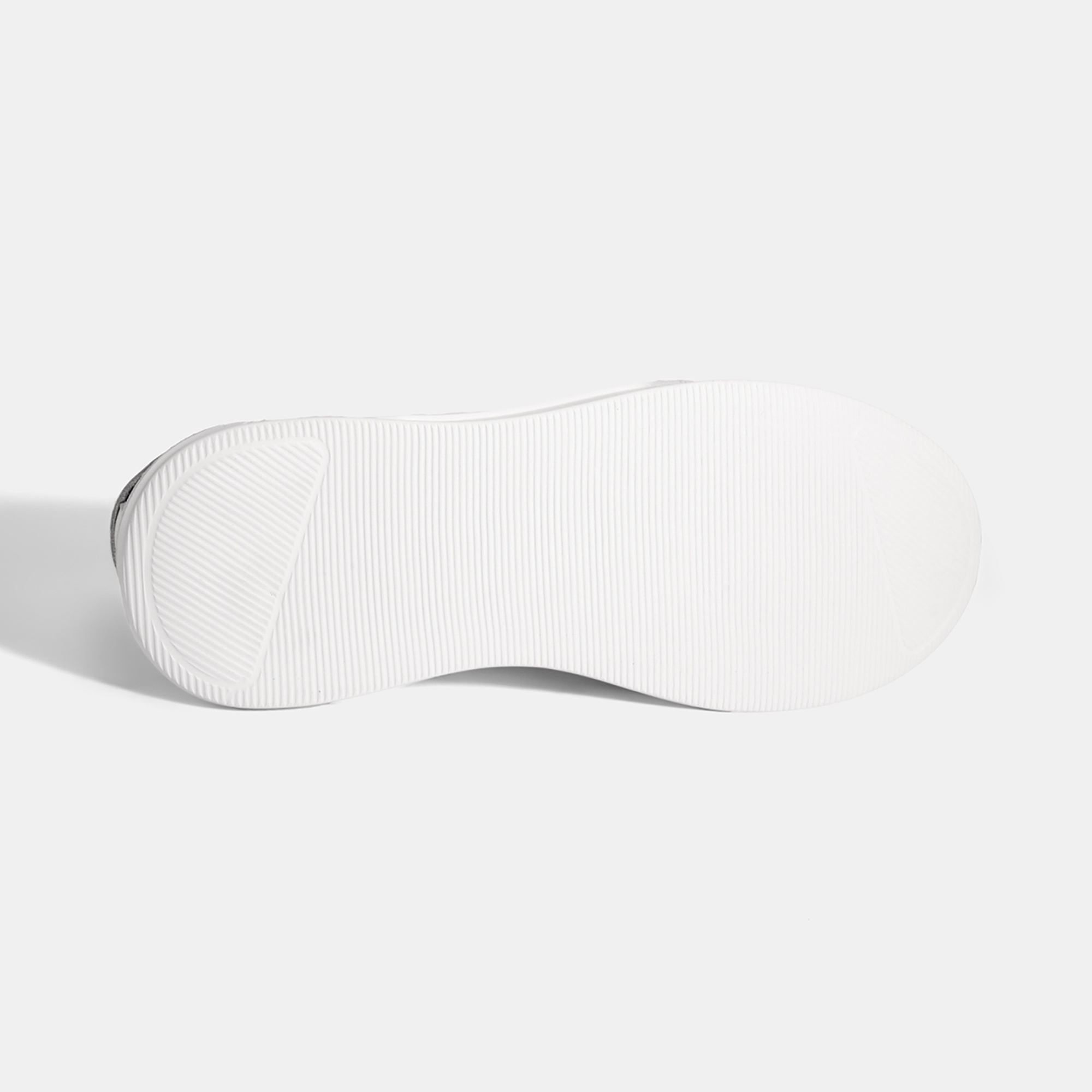 Erkek Beyaz Bağcıklı Deri Günlük Ayakkabı